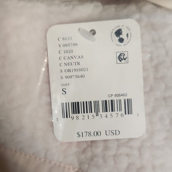 Free People Movement x Hatch Hit the Slopes Fleece Jacket NWT Canvas S - Picture 9 of 10